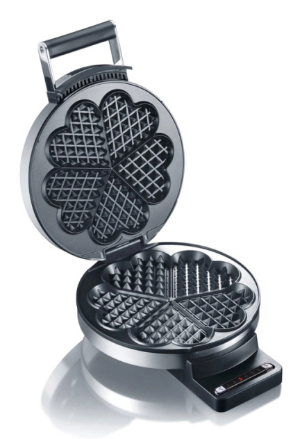 Graef WA 80 waffle iron 5 waffle(s) 850 W Stainless steel