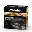 Mesko | Sandwich maker | MS 3032 | 750 W | Number of plates 1 | Number of pastry 2 | Must