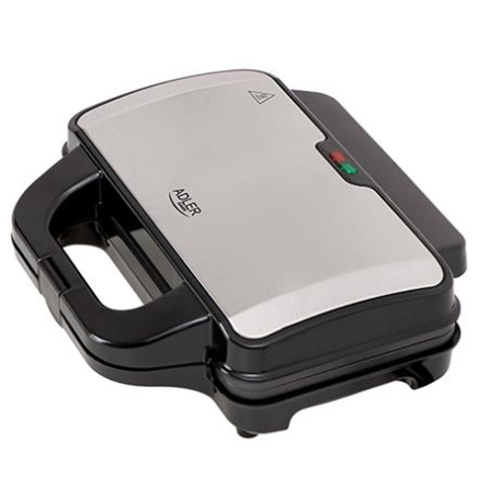 Adler | Sandwich maker | AD 3043 | 900 W | Number of plates 1 | Number of pastry 2 | Must