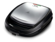 Tefal SW341D12 sandwich maker 700 W Must, Stainless steel