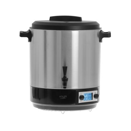 Adler | Electric pot/Cooker | AD 4496 | 2600 W | 28 L | Stainless steel/Black