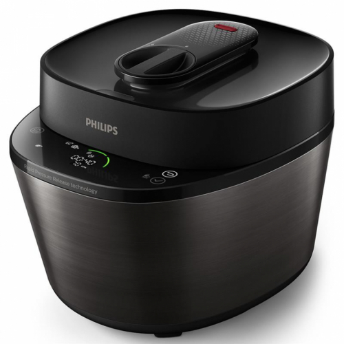 Philips All-in-One Cooker, 5 L, 1000 W, must - Kõik-ühes küpsetusseade / HD2151/40