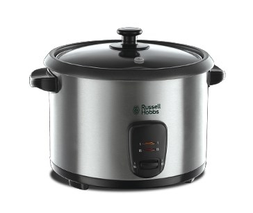 Russell Hobbs 19750-56 rice cooker 1.8 L 700 W Stainless steel