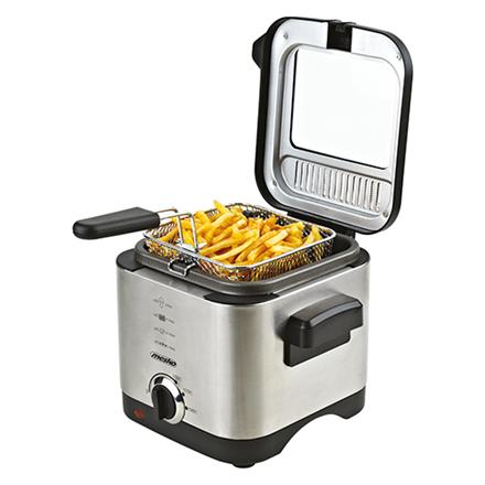 Mesko | Deep Fryer | MS 4910 | Power 900 W | Capacity 1.5 L | Silver