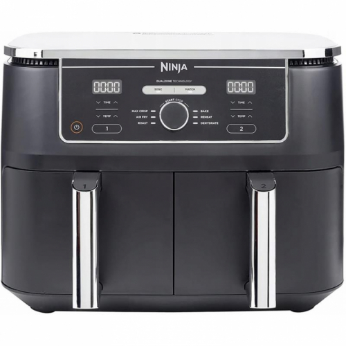 Ninja Foodi MAX Dual Zone, 9.5 L, 2470 W, must - Kuumaõhufritüür / AF400EU