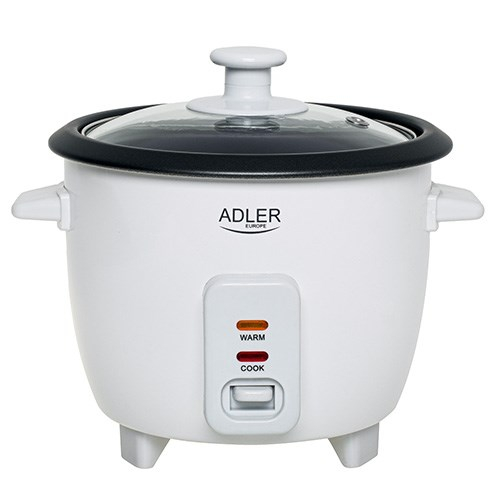 Adler AD 6418 Rice cooker Black, Stainless steel 1000 W