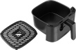 ECG AF 5500 Crunchy Hot air fryer, 5.5 L, temperature setting 80-200 °C, 60 min timer