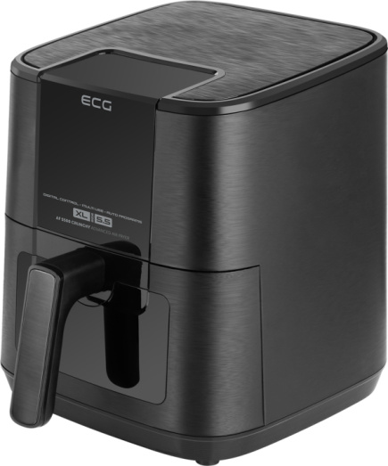 ECG AF 5500 Crunchy Hot air fryer, 5.5 L, temperature setting 80-200 °C, 60 min timer