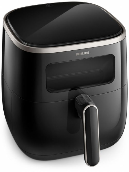 Philips 3000 series HD9257/80 fryer Double 5.6 L Stand-alone 1700 W Hot air fryer Black