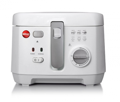 ELDOM FR18 freet Deep fryer 2.5 L Grey,White Stand-alone 1800 W