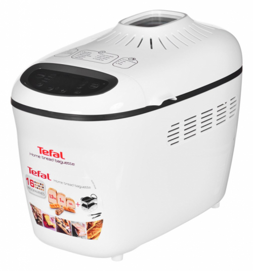 Tefal PF610138 bread maker 1600 W White