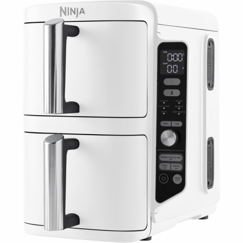 Ninja SL400EUWH Double Stack XL 9,5L Heißluftfritteuse Weiß