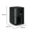 TEFAL | Fryer | Essential EY130815 | Power 1400 W | Capacity 3.5 L | Black