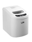 Portable ice cube maker LIN ICE PRO-W12 white