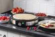 Adler AD 3058 crepe maker 1 crepe(s) 1600 W Black, Stainless steel