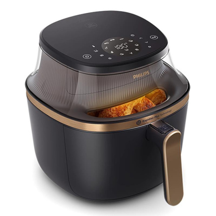 Philips 3000 Seeria, 4.2 L, 1400 W, must - Kuumaõhufritüür / NA322/00