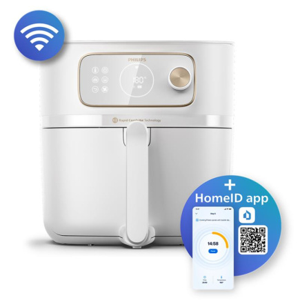 Philips Airfryer Combi XXL Connected, 8,3 L, 2200 W, valge - Kuumaõhufritüür / HD9876/20