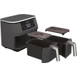 NINJA | Air Fryer | AF300 | Power 1 frying compartment: 1200 W; 2 frying compartments: 2400 W W | Capacity 7.6 L | Black