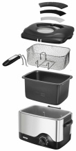 Unold Fryer Compact 1.5 liters 1200W silver (58615)