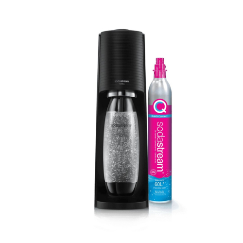 Saturator SodaStream Terra + 3 bottles Black