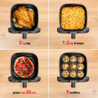 Tefal Easy Fry Mega EY855D10 fryer Single 7.5 L Stand-alone 2020 W Hot air fryer Black, Stainless steel