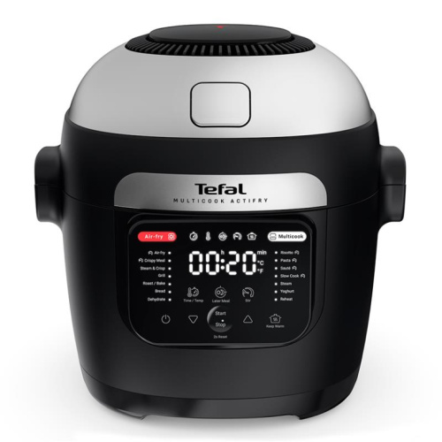 Tefal Actifry, 6 L, 1334 W, must - Multikeetja ja kuumaõhufritüür / MY741CF0