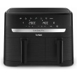 TEFAL Dual Easy Fry Essential Airfryer EY901N, Power 2700 W, Capacity 8.3 L, Black