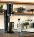 SodaStream Crystal 3.0 Metal, Stainless steel Black