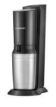 SodaStream Crystal 3.0 Metal, Stainless steel Black