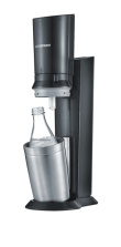 SodaStream Crystal 3.0 Metal, Stainless steel Black