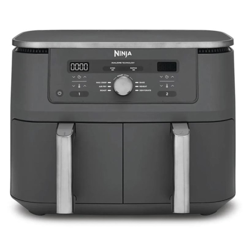 Ninja 6-ühes Dual Zone, 9.5 L, 2470 W, tumehall - Kuumaõhufritüür / DZ400EU