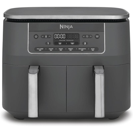 Ninja 6-ühes Dual Zone, 7.6 L, 2470 W, tumehall - Kuumaõhufritüür / DZ300EU