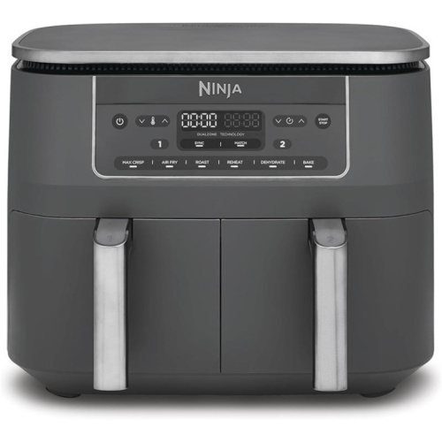 Ninja 6-ühes Dual Zone, 7.6 L, 2470 W, tumehall - Kuumaõhufritüür / DZ300EU
