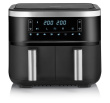 Severin FR 2453 fryer Double 3.25 L Stand-alone 2850 W Hot air fryer Black, Silver