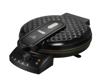 Unold 48235 waffle iron 1 waffle(s) 1200 W Black, Stainless steel