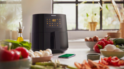 Philips 5000 series HD9255/30 fryer Single 4.1 L Stand-alone 1400 W Hot air fryer White