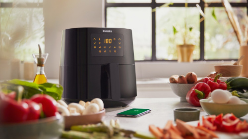 Philips 5000 series HD9255/30 fryer Single 4.1 L Stand-alone 1400 W Hot air fryer White