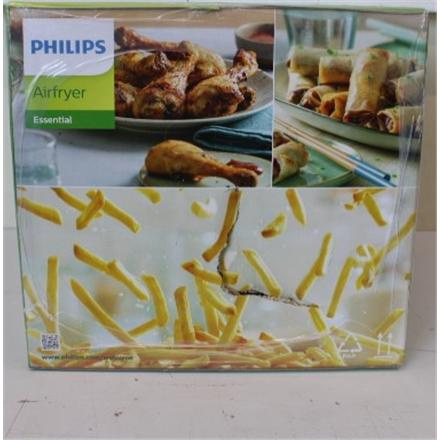 Renew. | Philips Air Fryer XL | HD9270/90 Essential | Power 2000 W | Capacity 6.2 L | Black | DEMO