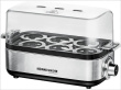 Rommelsbacher ER 600 egg cooker 6 egg(s) 400 W Stainless steel, Transparent