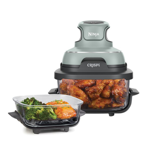 Ninja CRISPi 4-ühes, 1700 W, 3.8 L, roheline - Kaasaskantav kuumaõhufritüür / FN101EUSG