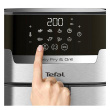 TEFAL | Air Fryer with Grill | EY505D15 | Power 1400 W | Capacity 4.2 L | Stainless Steel