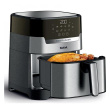 TEFAL | Air Fryer with Grill | EY505D15 | Power 1400 W | Capacity 4.2 L | Stainless Steel