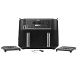 NINJA | Airfryer | AF451EU Foodi MAX Dual Zone | Power 2470 W | Capacity 9.5 L | Black