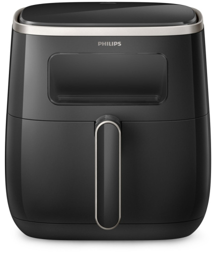 Philips 3000 series HD9257/80 fryer Double 5.6 L Stand-alone 1700 W Hot air fryer Black