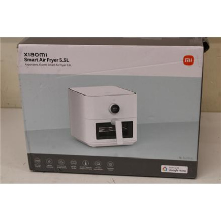 Taastatud. Xiaomi Smart Air Fryer 5.5L EU | Xiaomi Smart Air Fryer EU | Power 1600 W | Capacity 5.5 L | White | DAMAGED PACKAGING, USED, SCRATCHED