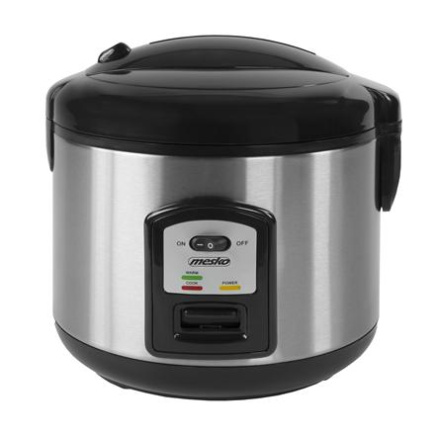Mesko | Rice cooker | MS 6411 | 1000 W | 1.5 L | Must/Stainless steel