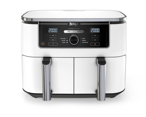 Ninja AF400EU Double 9.5 L Stand-alone 2470 W Hot air fryer Valge