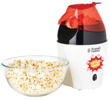 Russell Hobbs Fiesta popcorn popper Must, Red, Valge 1200 W