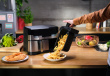 Tefal Dual Easy Fry & Grill EY905D Double 8.3 L Stand-alone 2700 W Hot air fryer Stainless steel