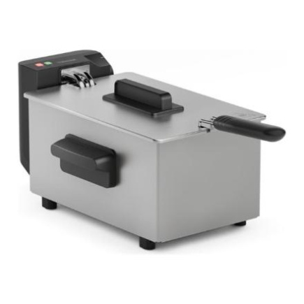 Tristar FR-9334 Deep Fryer, 3L, Stainless Steel/Must